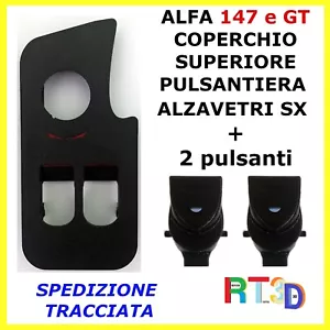 Pulsantiera Alfa Romeo 147 GT COPERCHIO + 2 PULSANTI alzavetri alzacristalli - Foto 1 di 1
