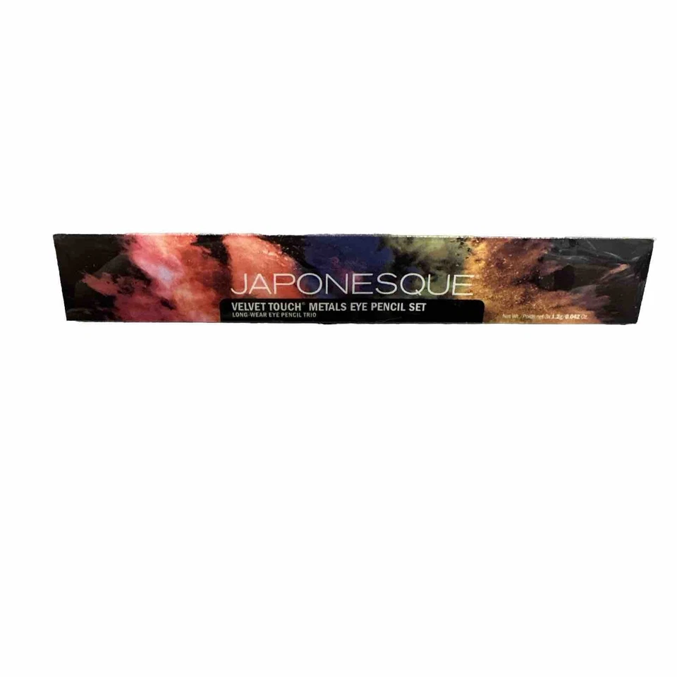 Japonesque Velvet Touch Metals Eye Pencil Set - Rare! - Image 1 of 2
