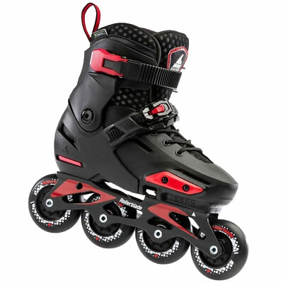 Rollerblade Apex Kinder-Inline-Skates Patines Freeskates Inlineskating Negro - Imagen 1 de 4