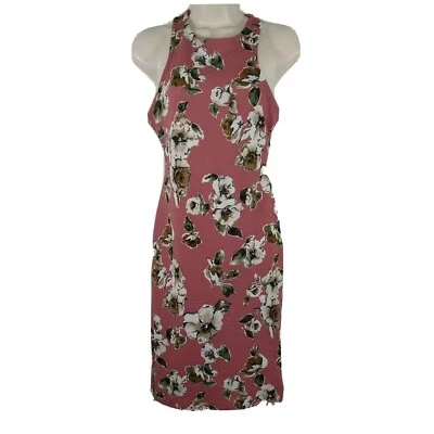 Vestido Vaina Love Chesley Mujer Junior Talla M Rosa Floral Sin Mangas Espalda Corredora Foto 1 de 4
