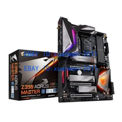 Gigabyte Z390 AORUS MASTER Motherboard Intel Z390 LGA 1151 DDR4 M.2 ATX HDMI - Image 1 of 4