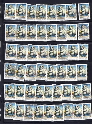 BULK LOT: 2007 Australia  BIG THINGS MERINO SHEEP  GOULBURN NSE x 50 Used Stamps - Image 1 of 2