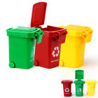 3 Trash Can Toy Garbage Truck Cans Original Color Mini Curbside Vehicle Bin Toys