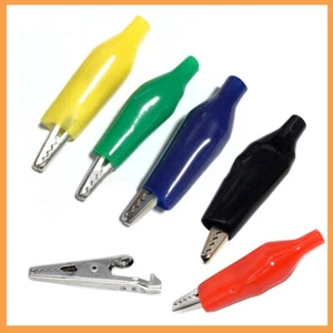 Abrazaderas de prueba aisladas eléctricas para cocodrilo clips para cocodrilo abrazaderas para cocodrilo - Imagen 1 de 23