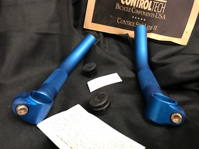 Vintage oldschool NOS Controltech USA bar ends control STIX blue o.packed Lite 2 - Bild 1 von 4