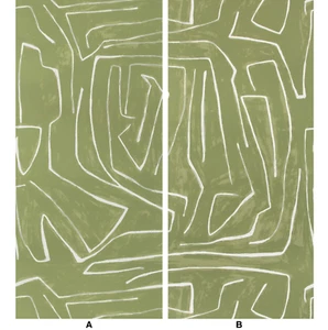 Designer Kelly Wearstler Graffito Fern Wallpaper, 100% Paper, 10 YARDS - Picture 1 of 1