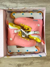 Impala Lightspeed Inline Skates Pink Yellow Size Women’s 7 Usa Brand New In Box