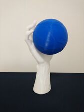 Hand Holding Planet 3D Printed Model Sculpture Solar System Earth Moon Mars