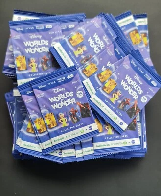 DISNEY WORLDS OF WONDER COLLECTOR CARDS CHROME LORCANA PIXAR MARVEL STAR WARS - Image 1 of 4
