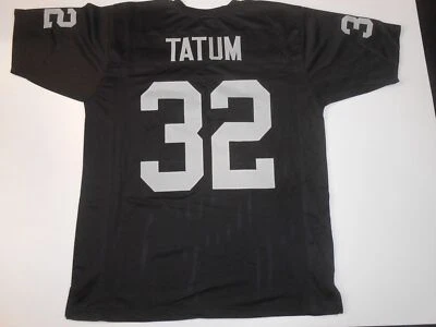 Jersey negro Jack Tatum cosido personalizado sin firmar - M, L, XL, 2XL, 3XL Foto 1 de 2