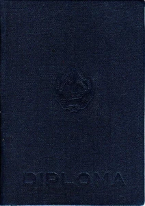 Rumänien, 1954, Vintage Abschlusszeugnis / Diplom - Medizinisch-Pharmazeutisch - Bild 1 von 3