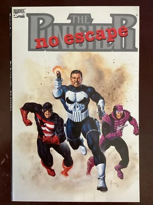 漫威漫画惩罚者(1990年)无逃脱#1版漫画书 — 第 1/2 张图片