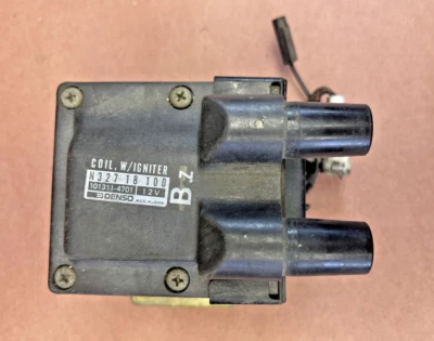 86 Mazda RX7 Encendedor Bobina Plomo Encendedor N327 101311-4701 Denso Leading 13B 86-91 Foto 1 de 4