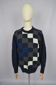 Carlo Colucci Mezcla Lana Estampado Geométrico Multicolor Talla 50\L P2P 23" Lujo - Imagen 1 de 12