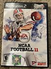 Ncaa Football 11 Sony Playstation 2 (Ps2) Case Only No Game