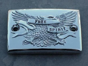 Yamaha Virago XV 700 750 920 1000 1100 CHROME FRONT BRAKE FLUID RESERVOIR CAP - Picture 1 of 1