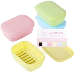 Soap Holder, Travel Soap Container with Lid, Portable Bar Soap Case, Leakproo... - Picture 1 of 5