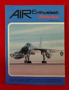 Air Enthusiast Thirty-Four 34 UK Magazine 1987 Convair B-52A NEW - Imagen 1 de 5