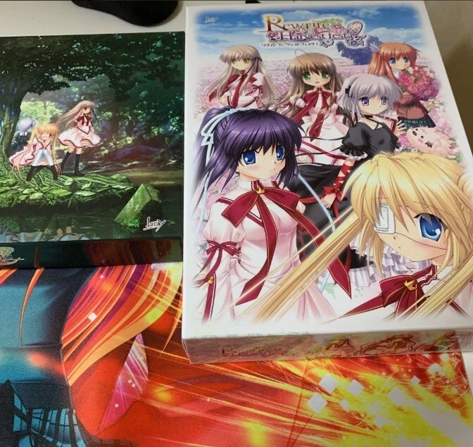 Rewrite & Harvest Festa! First Limited Edition Windows PC Game Used Japan KEY - Image 1 of 4