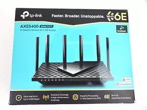 TP-LINK Archer AXE75 AX5400 4 Port 5378 Mbps Wireless Router - Picture 1 of 4