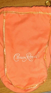 CROWN ROYAL FABRIC BAGS W/ PULL STRING - Picture 1 of 1