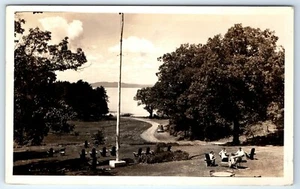 Vintage RPPC Postcard Oakledge Manor Lake Champlain Burlington VT Real Photo - Picture 1 of 2