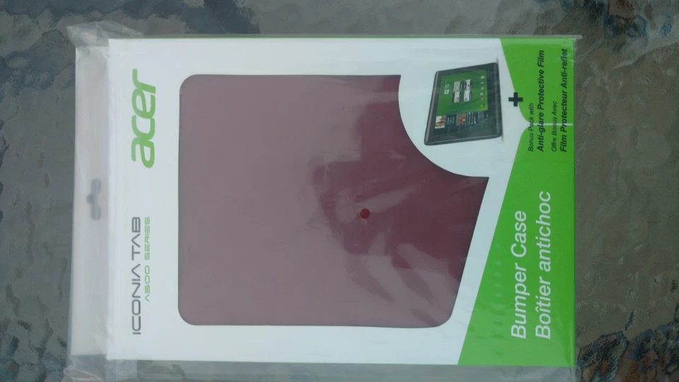 Acer Iconia Tab A500 SERIES Bumper Case - full kit -Brand New - Image 1 of 4