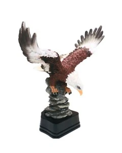 AMERICAN BALD EAG Takeoff  STATUE FIGURINE  SCULPTURE  10.5" - Picture 1 of 1