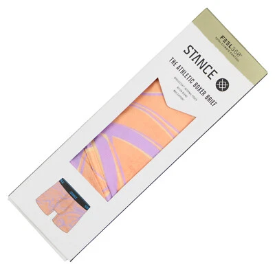 Ropa interior calzoncillo boxer STANCE Feel 360 talla XL X-Large (39-42) Marbella melocotón Foto 1 de 3