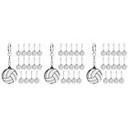 45 Pcs Volleyball Keychain Chritmas Valentine Backpack