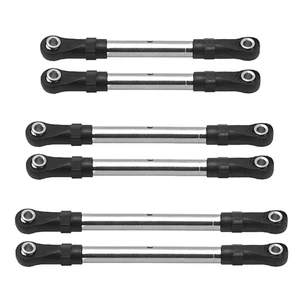 Full Car Link Tie Rods For TRAXXAS 1/10 Hoss/Slash/Rustler 4WD RC Car Upgrade - Picture 1 of 6