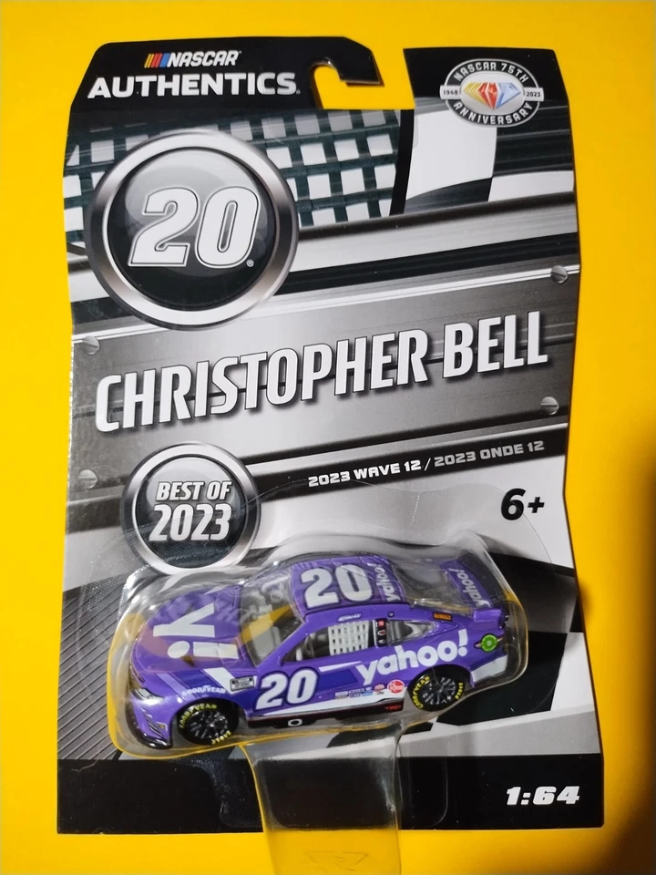 Lionel NASCAR Authentics Christopher Bell #20 Yahoo Toyota Camry 1 64 Wave 12