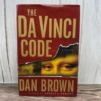 Large Print Da Vinci Code by Dan Brown 2003 Hardcover - Image 1 of 4