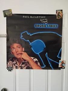 Paul McCartney Give My Regards To Broad Street 23x23 Promo Poster (1984) - Picture 1 of 2