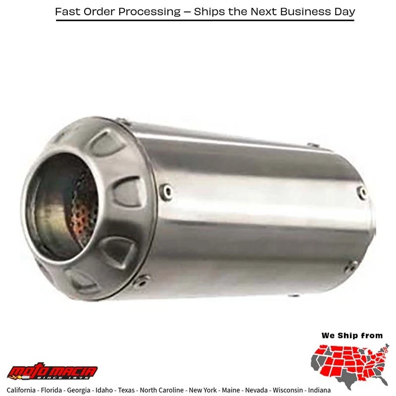 HOTBODIES  MGP EXHAUST SLIP-ON STAINLESS CAN Suzuki GSX-S750 2015-2022 Suzuki - Image 1 of 1