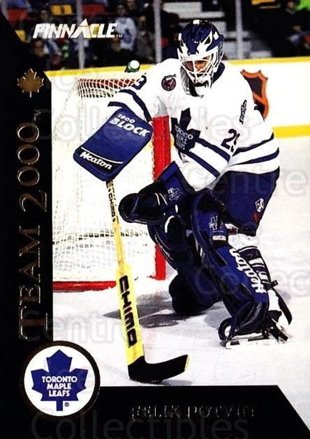 1992-93 Pinnacle Team 2000 Canadian #5 Felix Potvin - Image 1 of 1