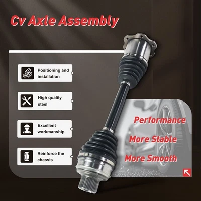 For BMW 335i 335i xDrive 2009-13 BMW 328i 2008-13 3.0L Rear Passenger CV Axle — 第 1/4 张图片