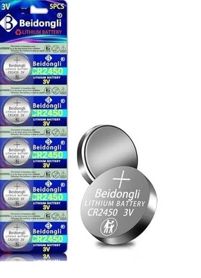 CR2450    LOW AS     63¢     READ!!!    FREE shipping  Lithium 3v    Ex. 12/2029 - Image 1 of 4