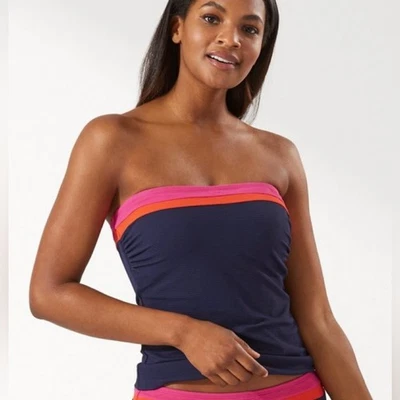 Tommy Bahama Island Cays colorblock Bandini - Small - New - Image 1 of 4