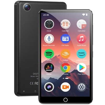 Lettore MP3 da 80 GB con Bluetooth e WiFi, joliker Mp3 e Mp4 Musicale Lettore, L - Immagine 1 di 4