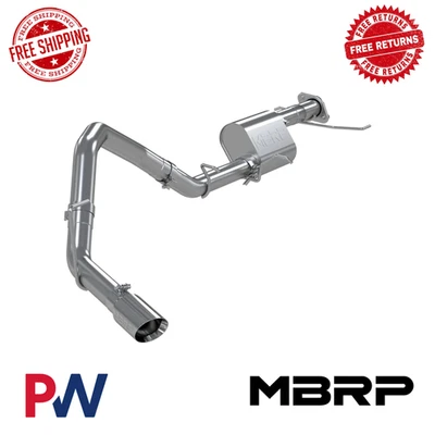 MBRP 3'' Cat-Back SS Single Exit Exhaust w/SS Tip For 2018- 2021 Ford Expedition - Image 1 of 2