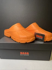 Bajo Exterior Campo Tobogán Soplado Eva Llama Naranja Unisex Mujer’s Talla 8 Para Hombre Talla 7 - Imagen 1 de 8