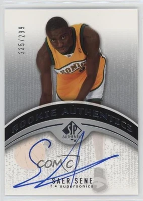 2006-07 SP Authentic Rookie Authentics /299 Saer Sene #131 Rookie Auto RC - Image 1 of 2