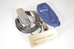 SONY C-38B Multi-Pattern Condenser Microphone Cable Tested W/ Soft Case - Picture 1 of 18
