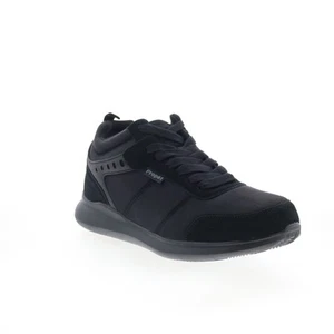 Propet Viator Hi All baskets pour hommes en toile noir 41.5 - Picture 1 of 8
