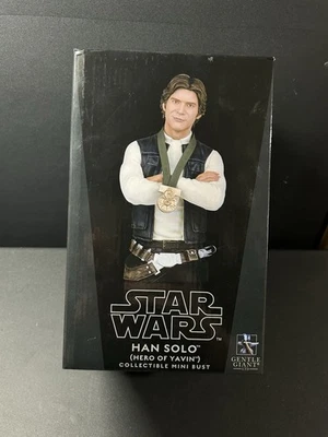 Mini busto Star Wars Gentle Giant Han Solo Hero of Yavin 992/2500 2015 Foto 1 de 4