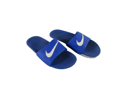 Nike Unisex Nike Kawa Slide Sandals 819352-400 Open Toe Size US5Y Blue - Image 1 of 4