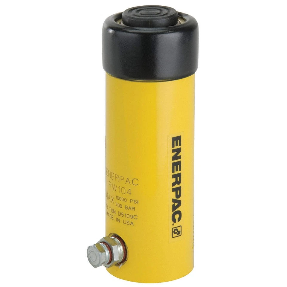 ENERPAC RW104 Hydraulic Ram,10 ton,4-1/8" Stroke 5UWZ9 - Image 1 of 1