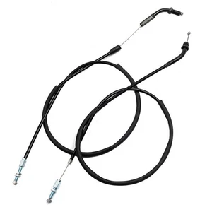 2X Useful Throttle Cable Push & Pull Set For CB350/CL360/CB400/CB550/CB750 - Picture 1 of 13