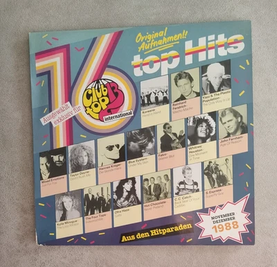 LP - Club Top 13 - 16 TOP HITS aus den Hitparaden - 1988 Nov, Dez - Bild 1 von 2